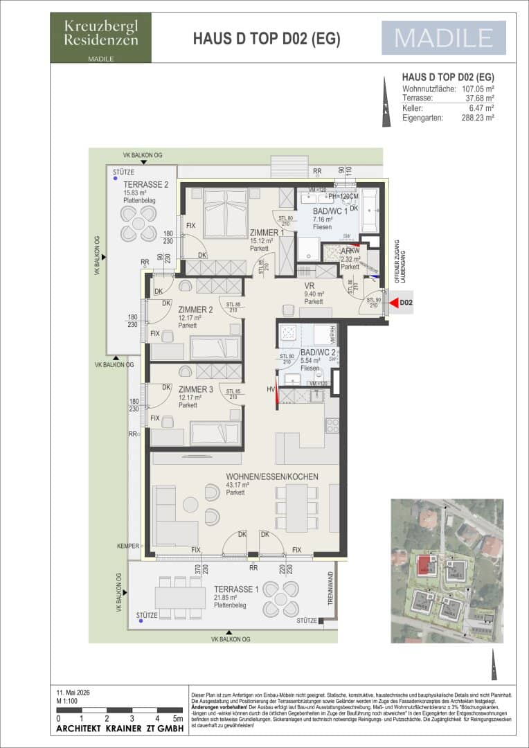 Kreuzbergl Residences A Project by MADILE **(note: dash removed)**,