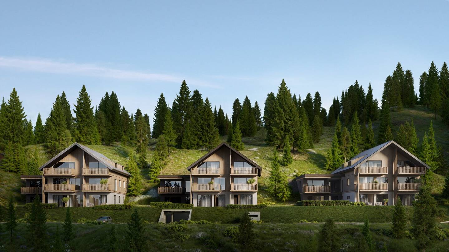 Das Hochrindl Residential complex with panoramic view and second home designation