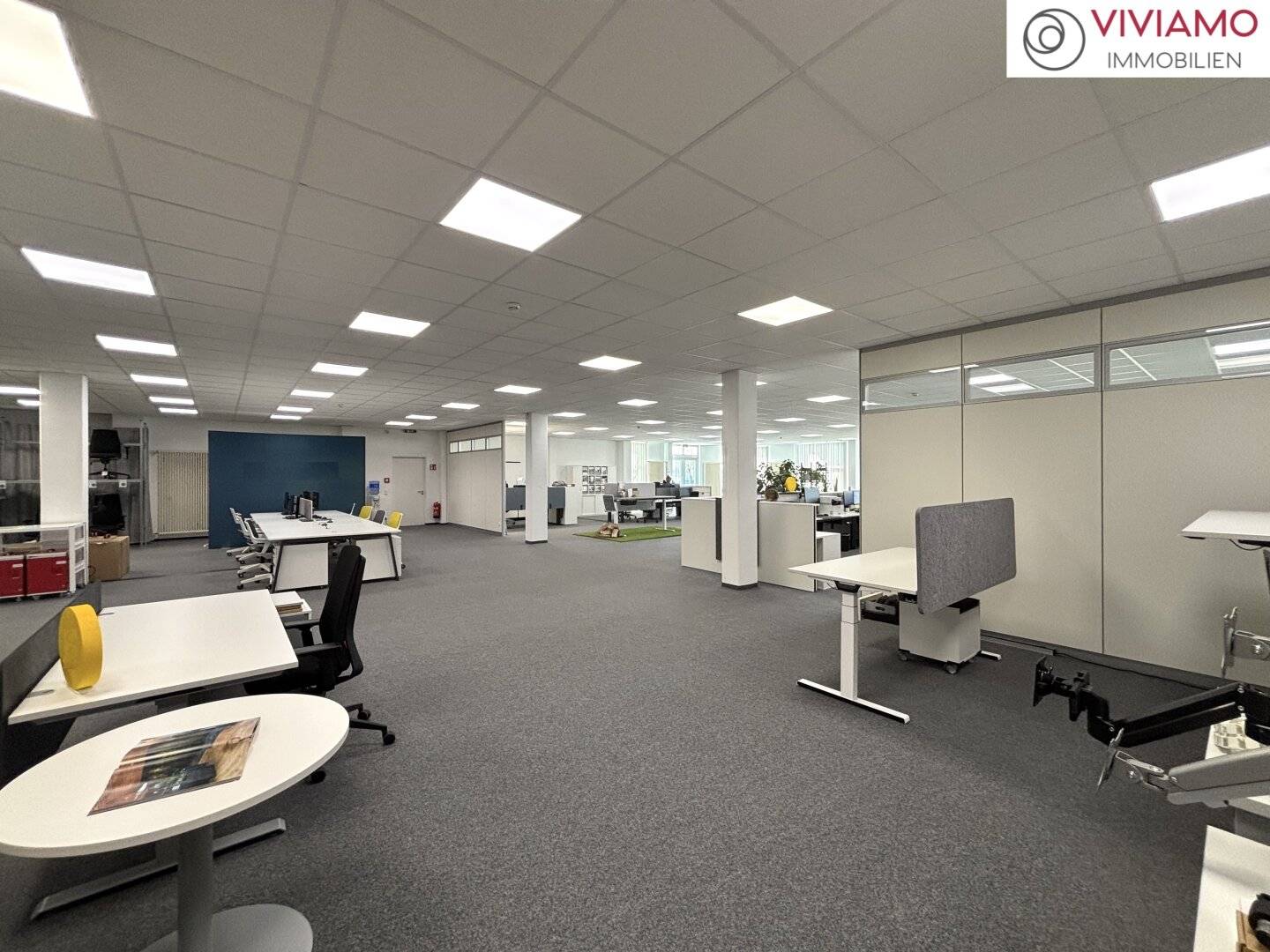 Generous commercial area with office and warehouse spaces in Wels I office spaces from 500 m² for rent