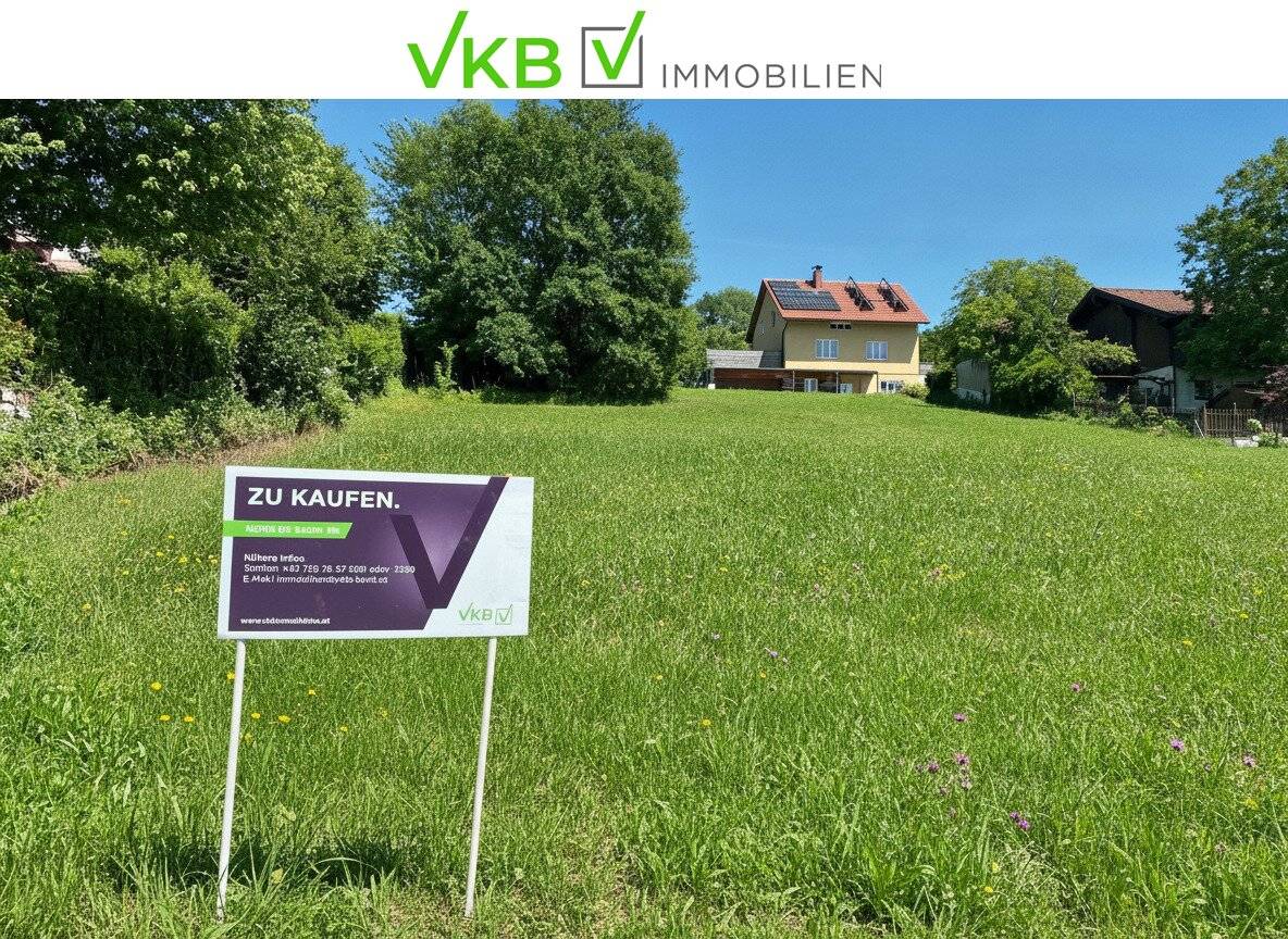 Exklusives Traumgrundstück in Leonding/Berg mit Fernblick!