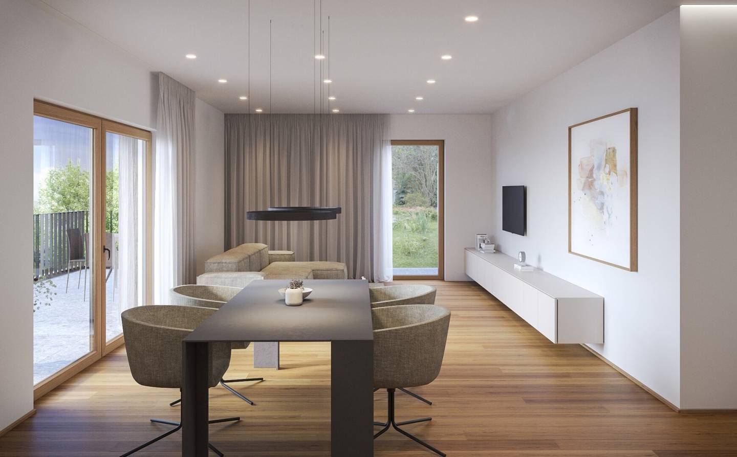 Exklusive 4-Zimmer-Gartenresidenz in ruhiger Bestlage – Neubauprojekt „Thalblick“ I Haus A - TOP 2