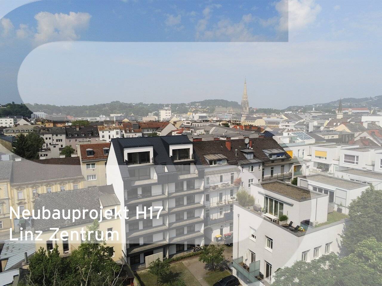 Neubauprojekt H17 - Linz Zentrum - NEU MODERN URBAN