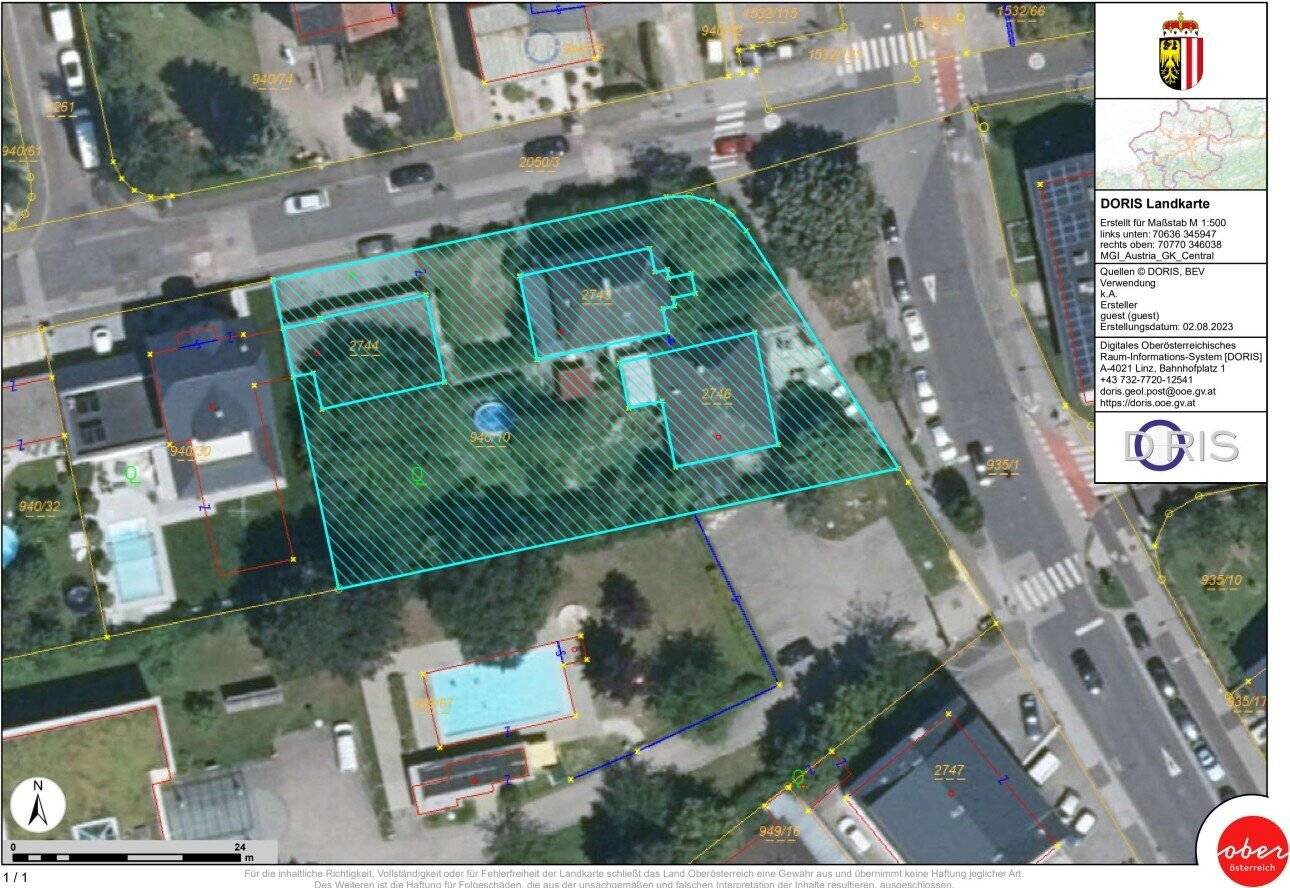 1,805 m² open space for rent at €1.10 per m² in 4030 Linz,
