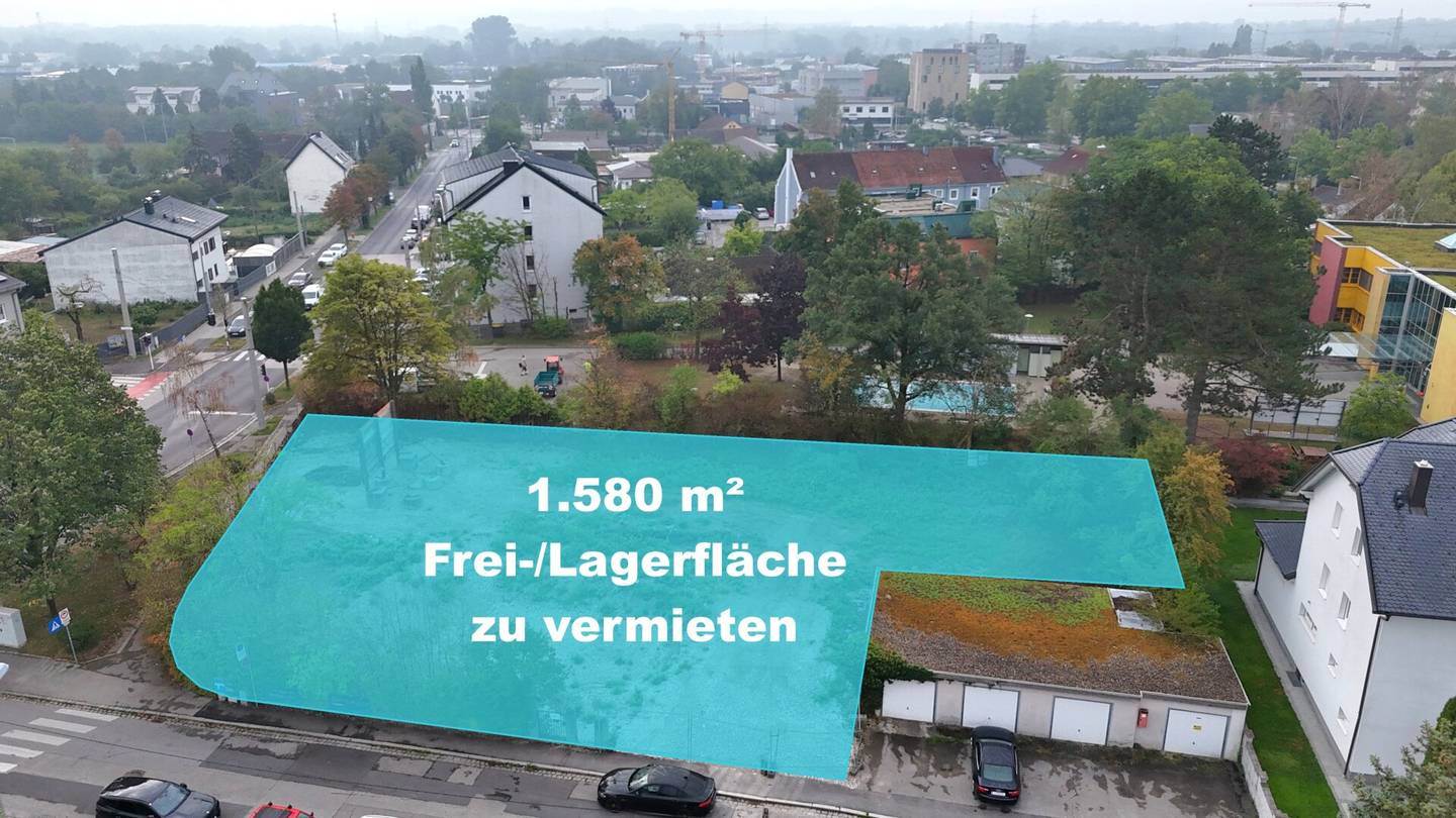 1,805 m² open space for rent at €1.10 per m² in 4030 Linz,