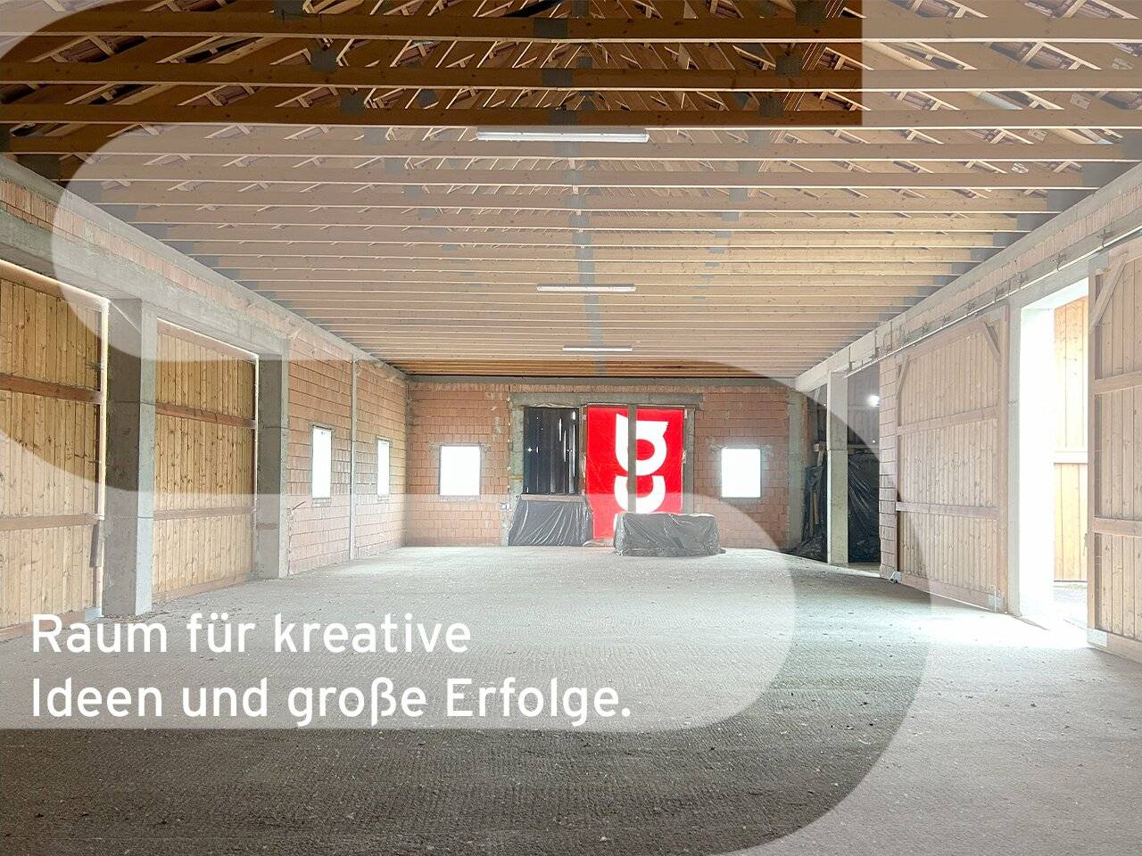 Warehouse hall in St. Leonhard bei Freistadt with different sizes available at 4 €/m²