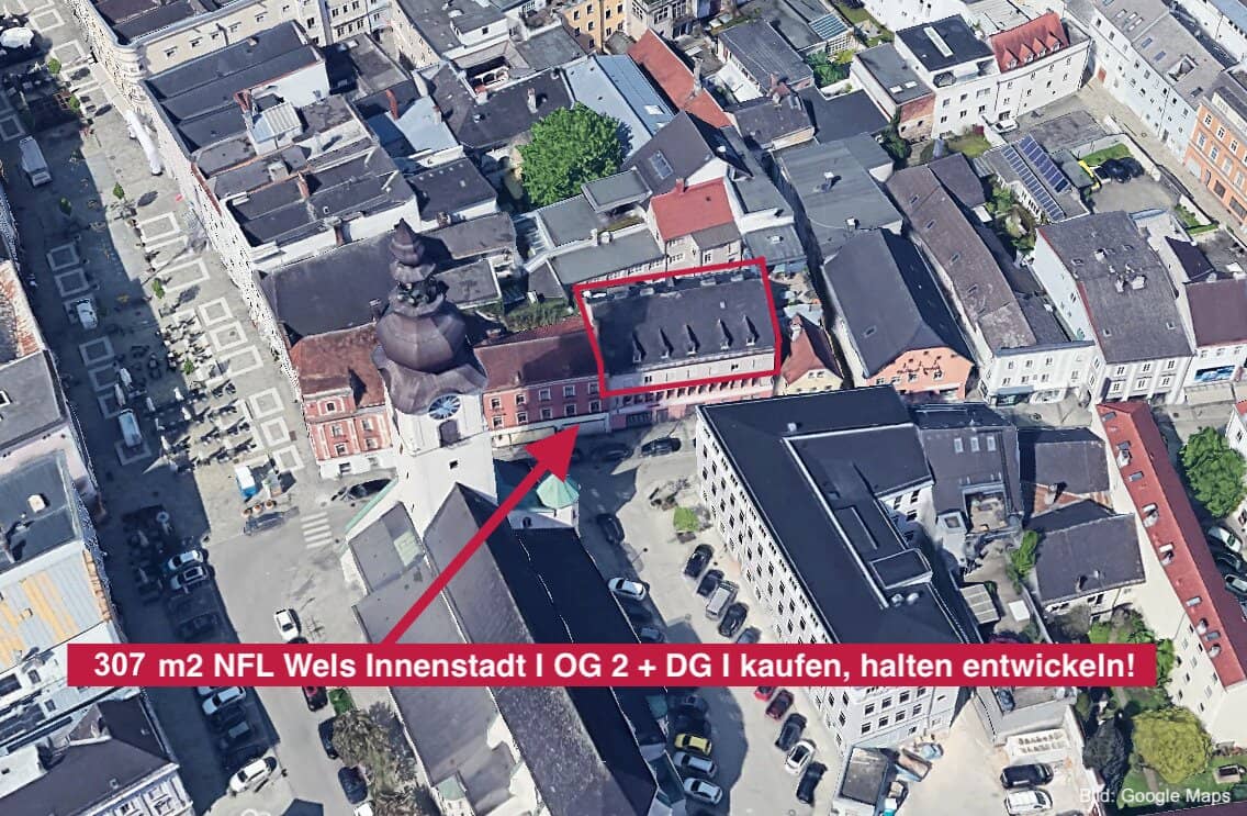 11,9 % Rendite I Innenstadt Wels – Anlageobjekt mit Fix-Cashflow & Entwicklungspotenzial!