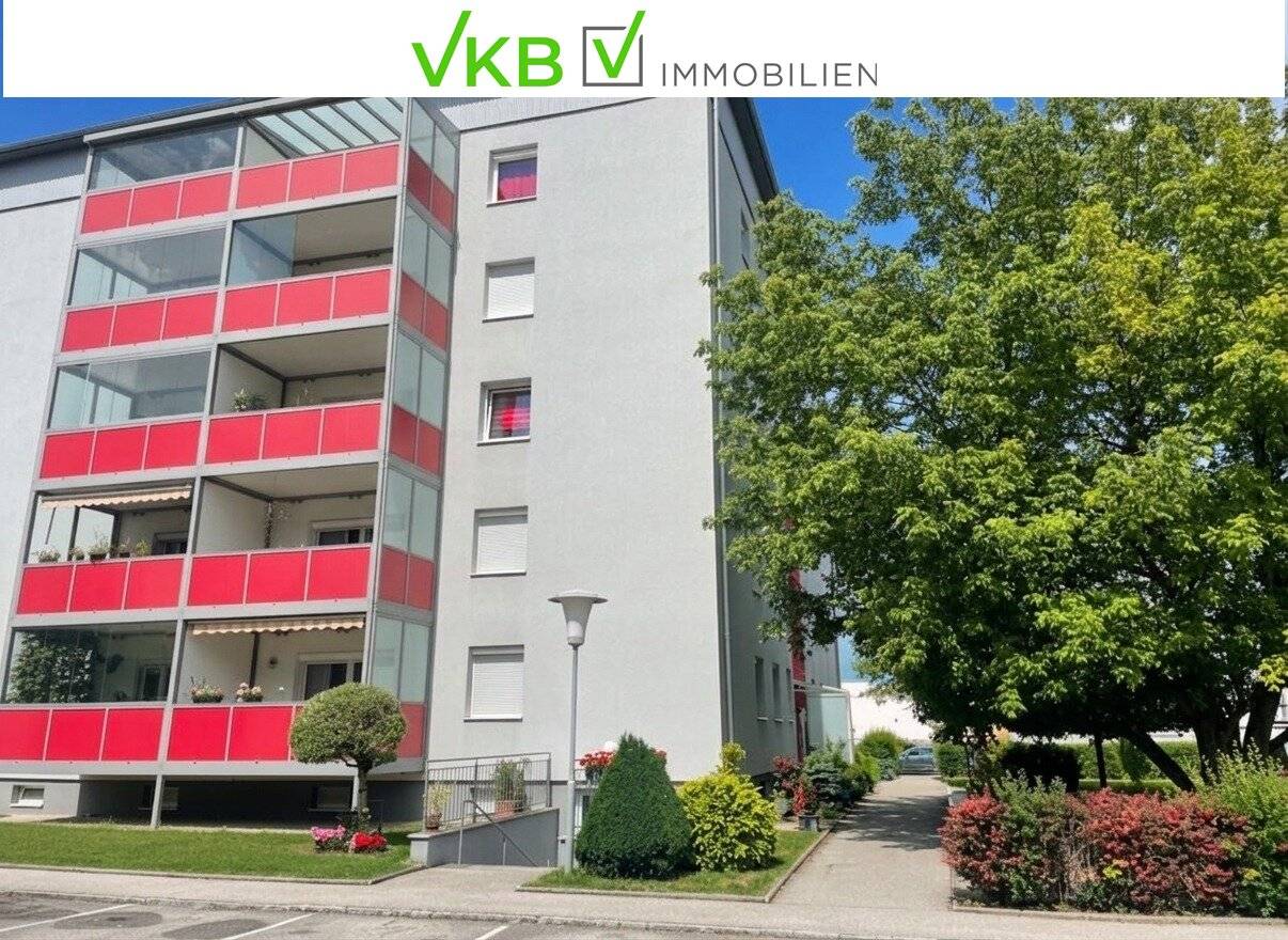 Traumhafte Ruhelage in Enns: Charmante 4-Zimmer-Wohnung mit Loggia und Panoramablick
