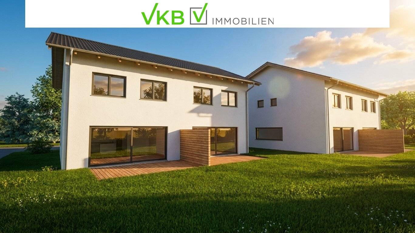 Modern new build semi-detached house in a quiet natural setting, your new home for your family in progress, construction has already started