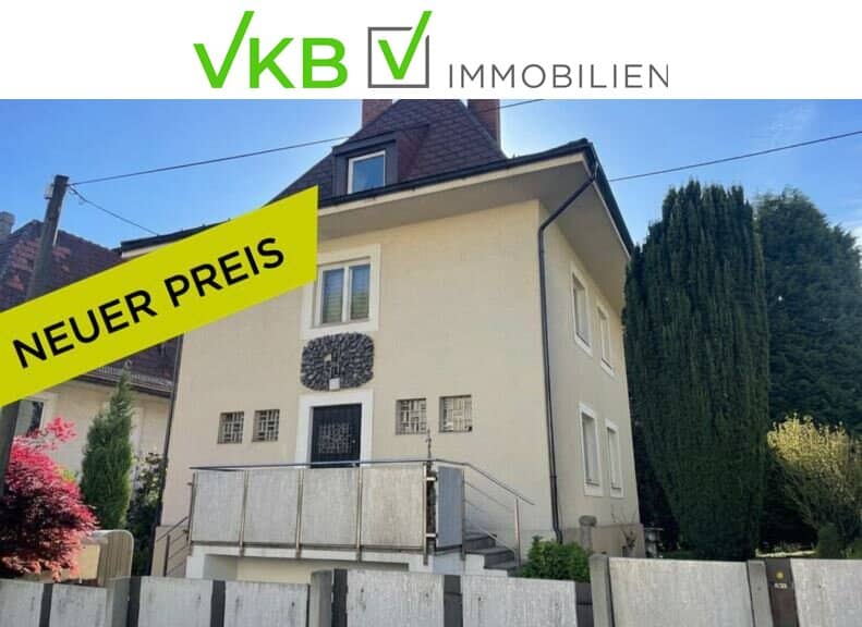 Stilvolle Villa mit künstlerischem Charme in zentraler Lage am Froschberg