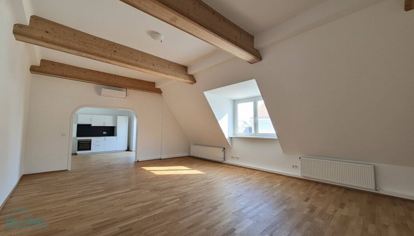 Charming attic apartment with balcony