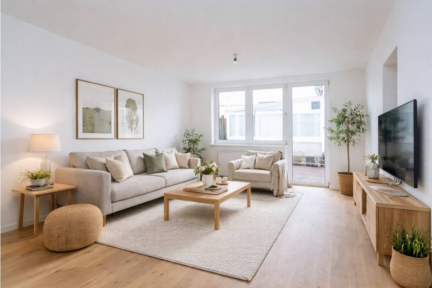 Newly Renovated Family Hit Beautiful 4 Room Apartment With Garden