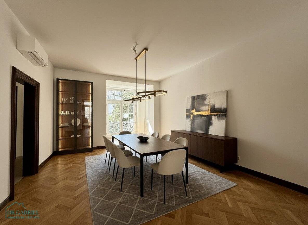 Beautiful old-building apartment for rent with two balconies - first occupancy after renovation