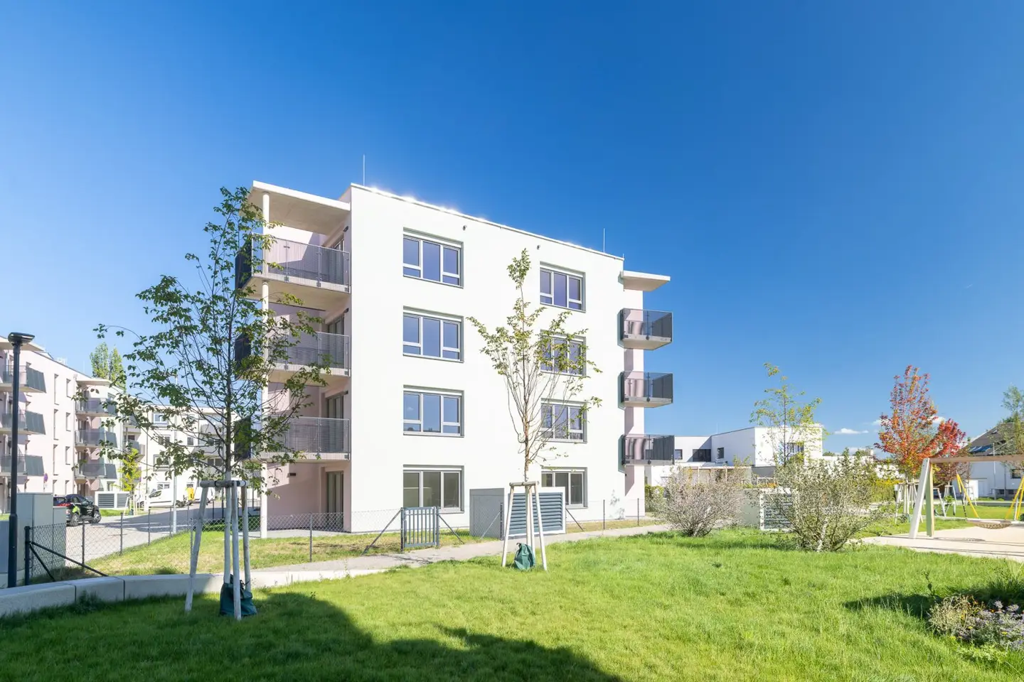 ERSTBEZUG "ein viertel grün" in Wiener Neustadt - 31 geförderte Eigentumswohnungen
