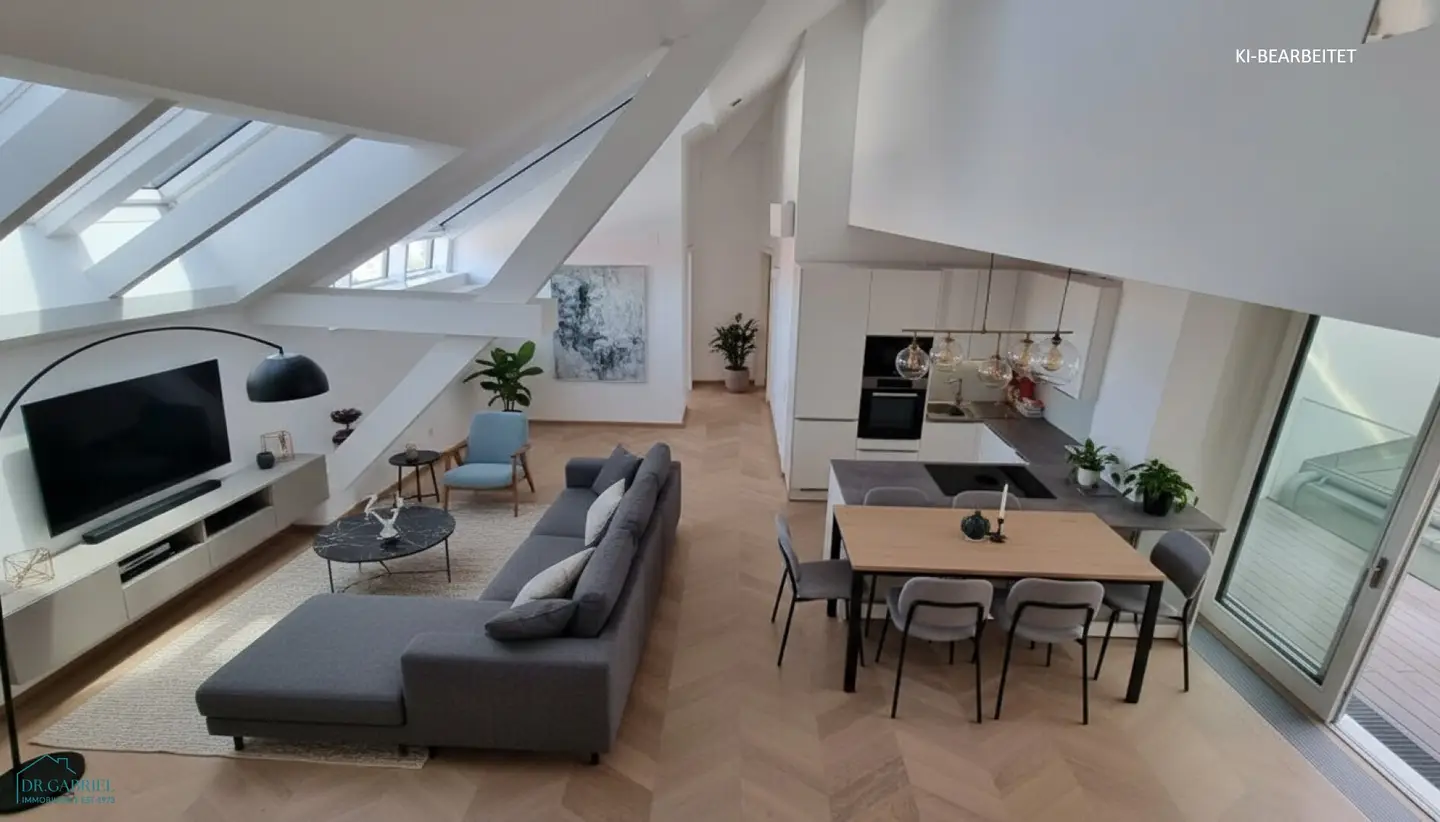 DACHMAISONETTE MIT BALKON