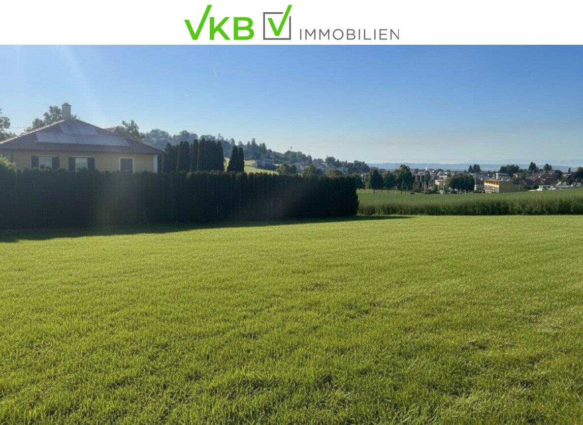 Exklusives Baugrundstück mit traumhafter Aussicht in Leonding/Berg