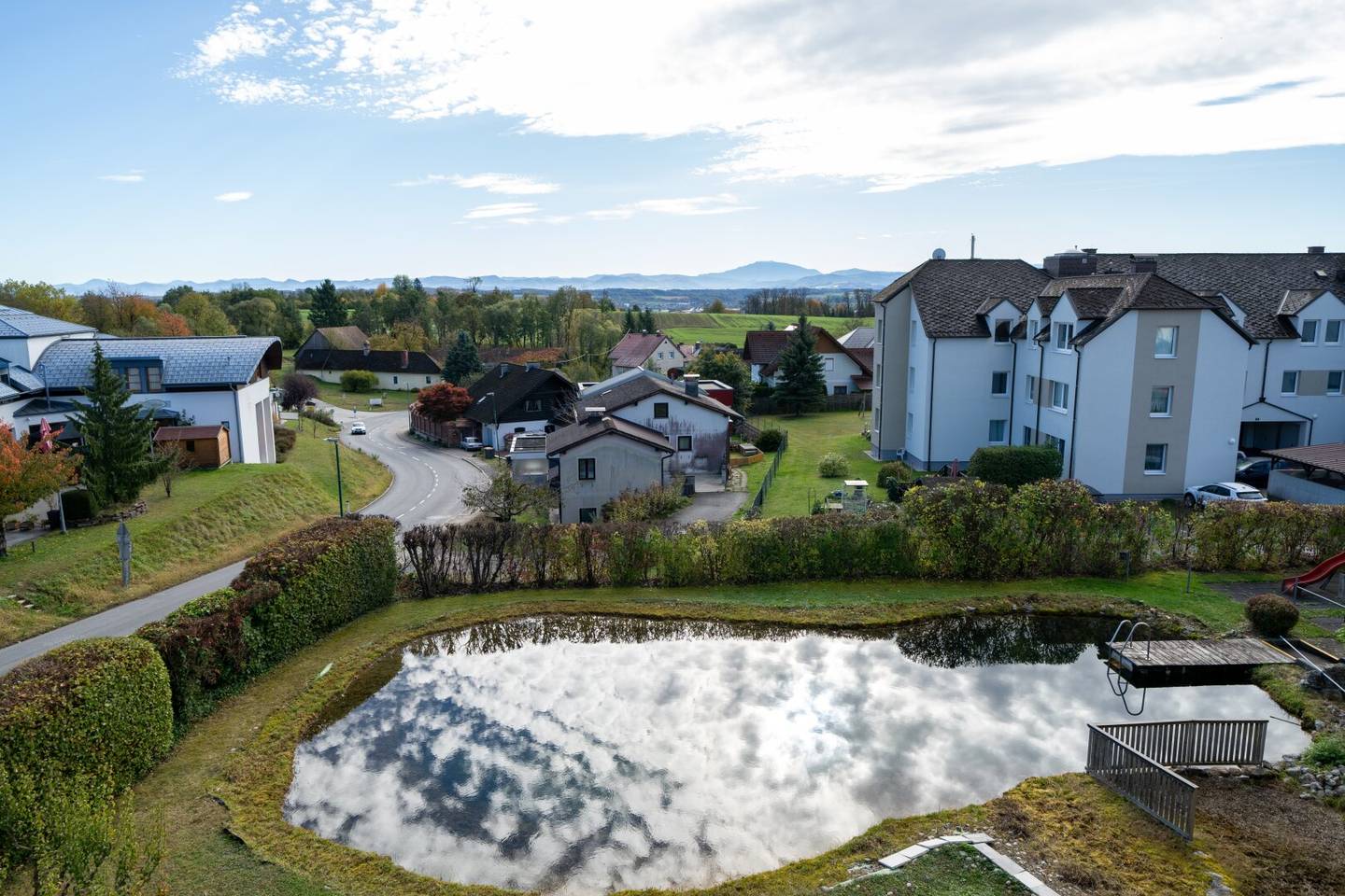Hofamt Priel - 3 room apartment with balcony and swimming pond