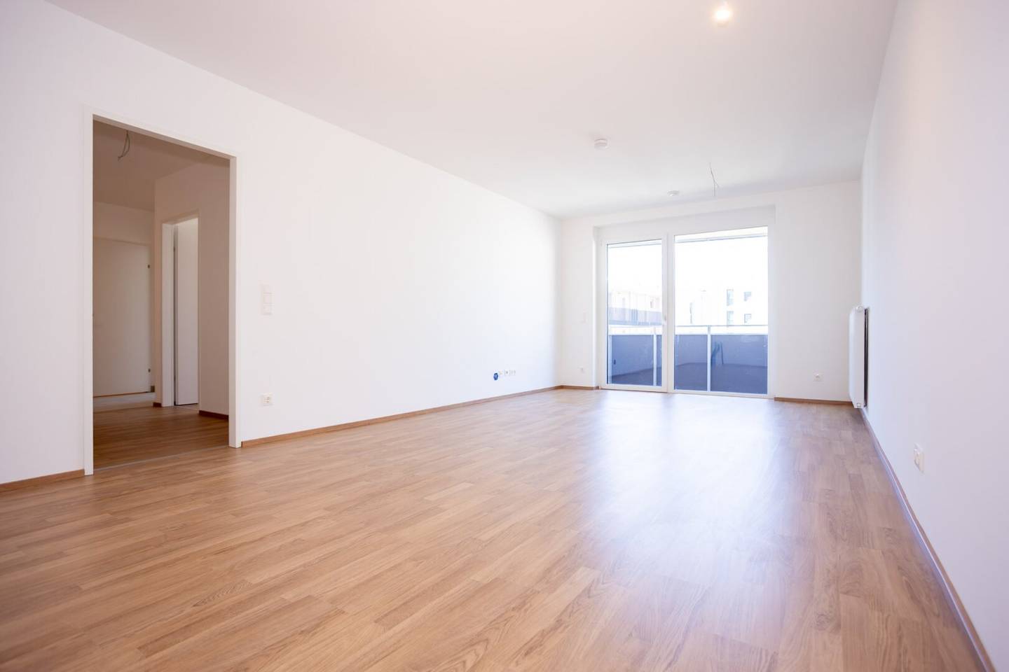 First occupancy ein viertel grün in Wiener Neustadt modern 3 room apartment with balcony and underground garage