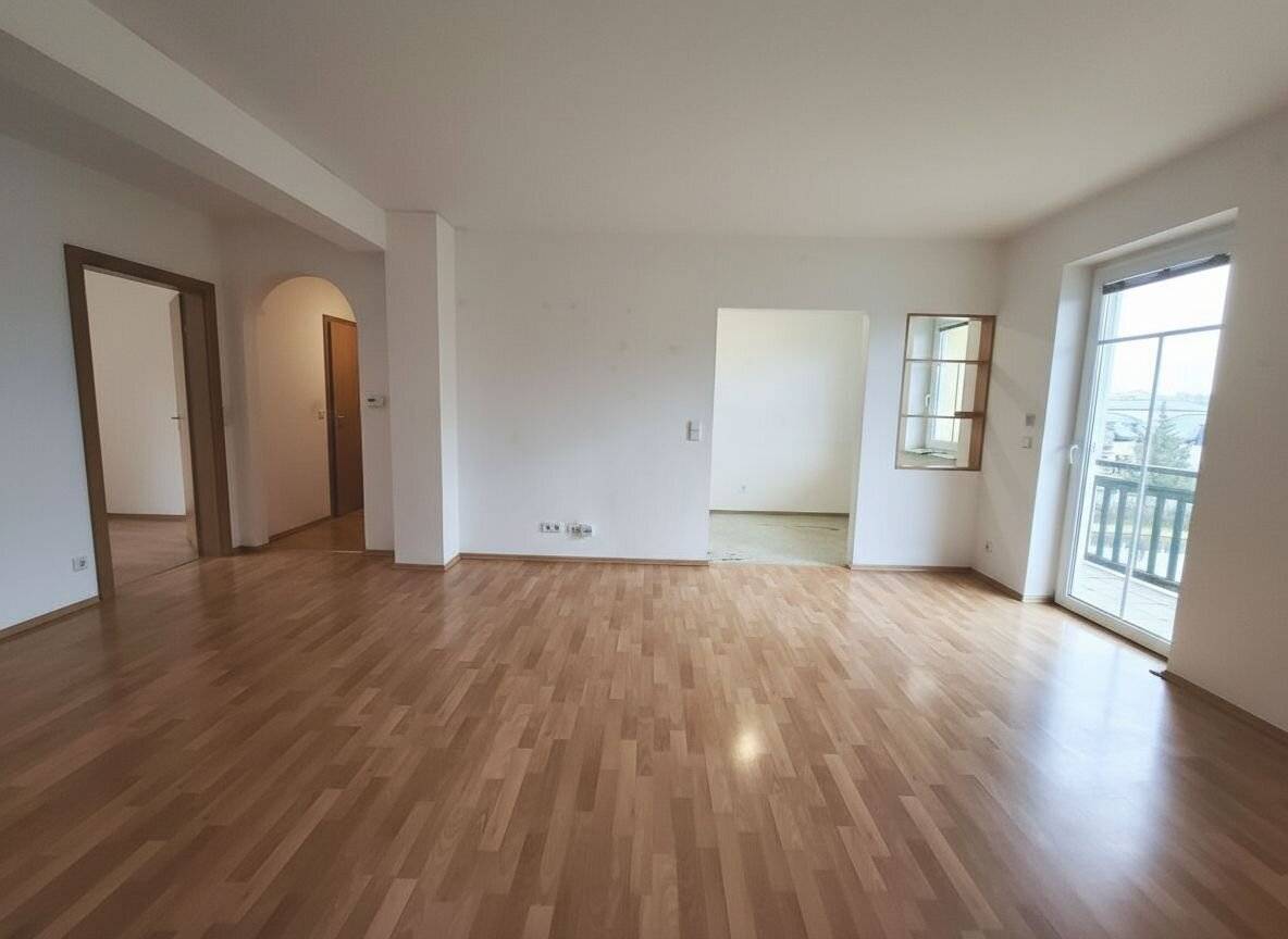 Feel good apartment with balcony, swimming pond and plenty of nature in Hofamt Priel