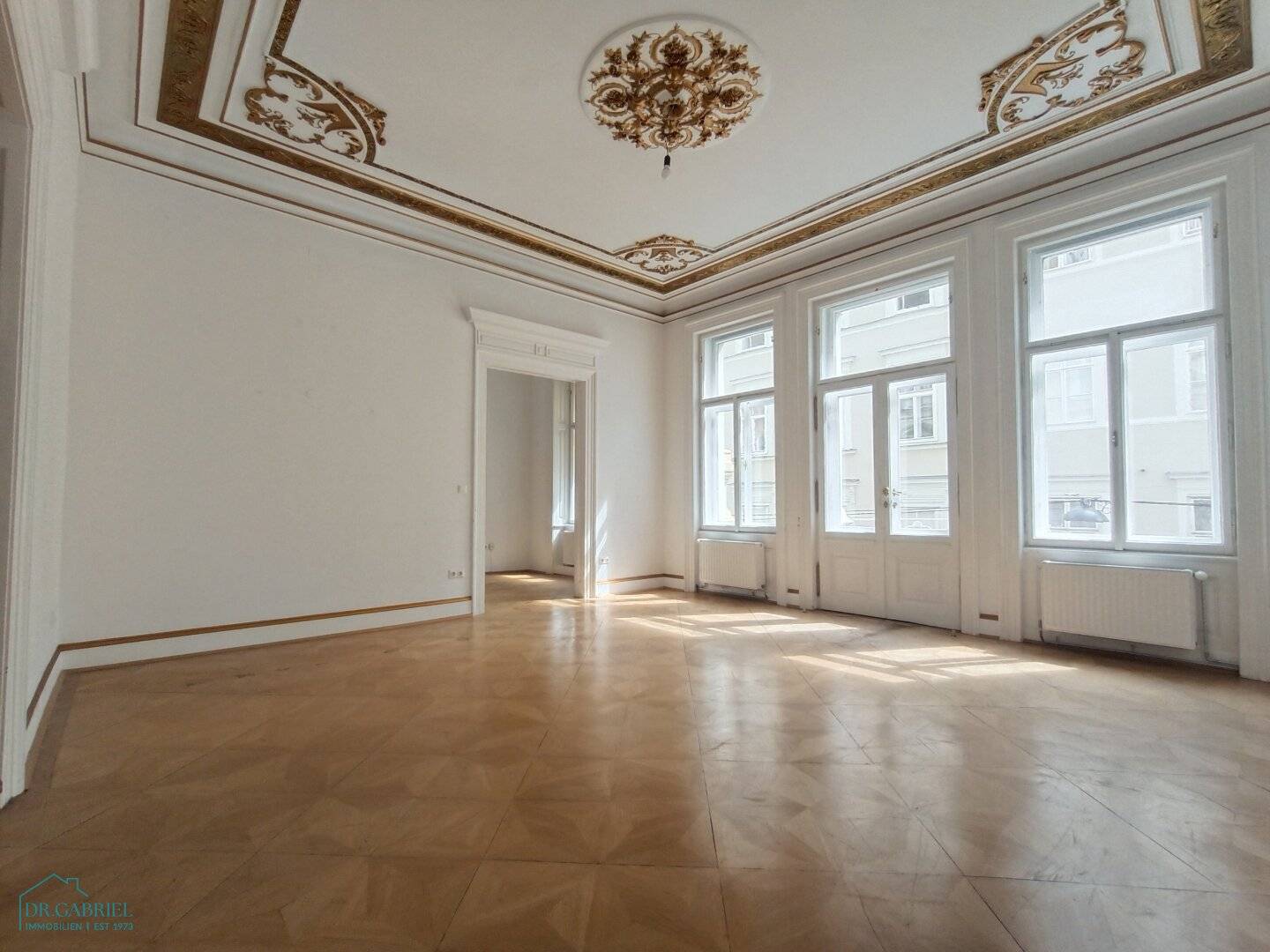 Representative historic building floors with a small balcony