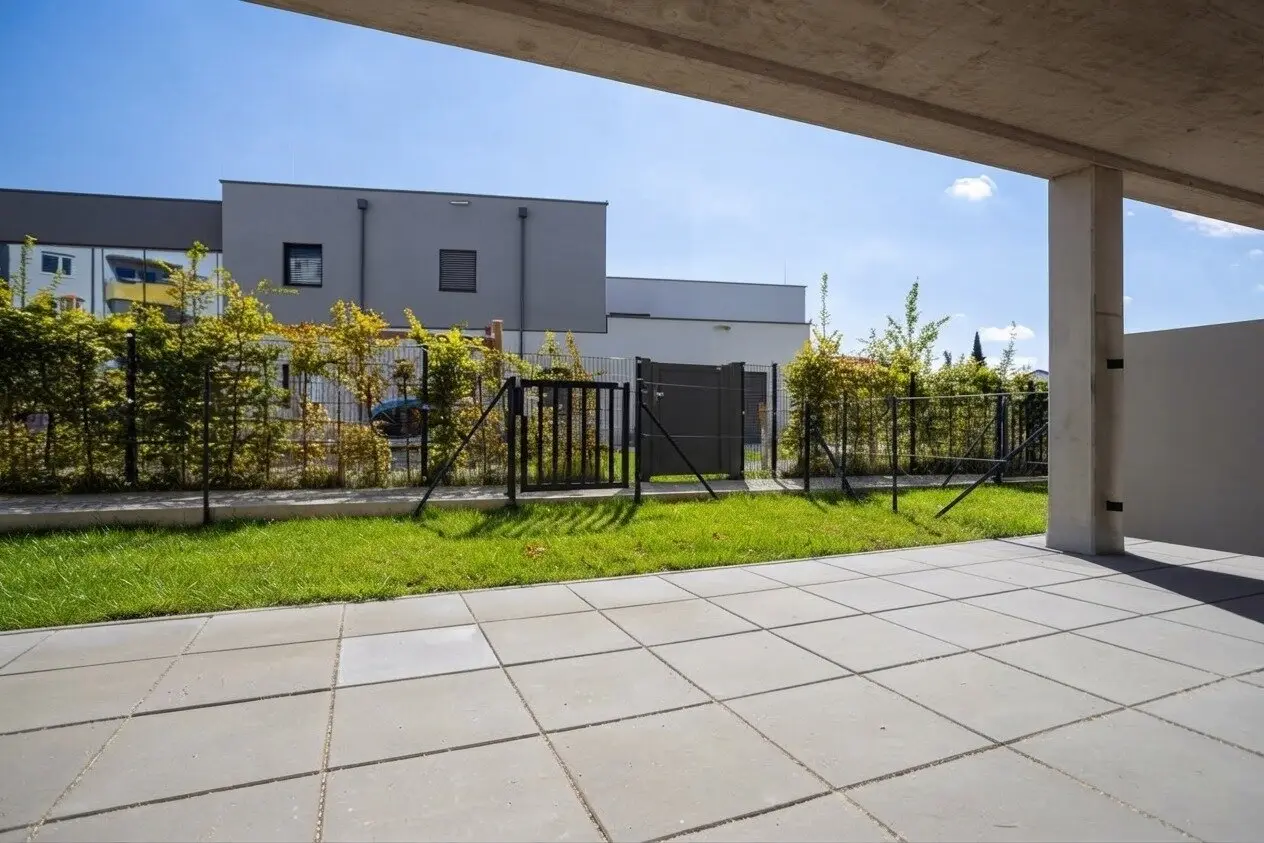 ERSTBEZUG "ein viertel grün" in Wr. Neustadt - Pärchentraum mit eigener Gartenoase