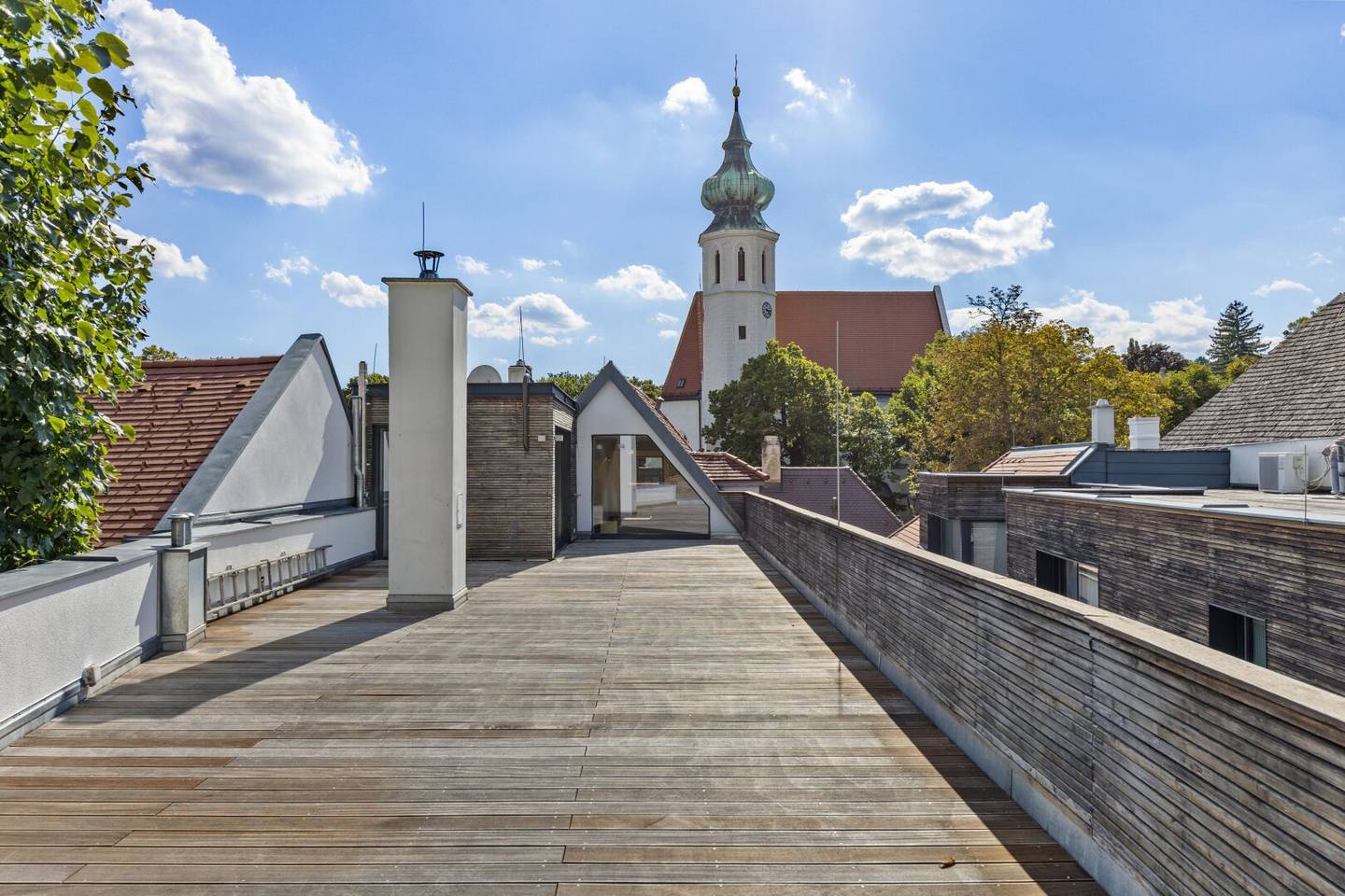 Architekten Juwel mit großer Terrasse im historischen Zentrum von Grinzing