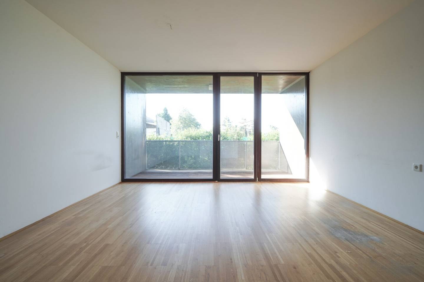 Assisted living in Ernsthofen comfortable studio apartment on the ground floor with lovely loggia