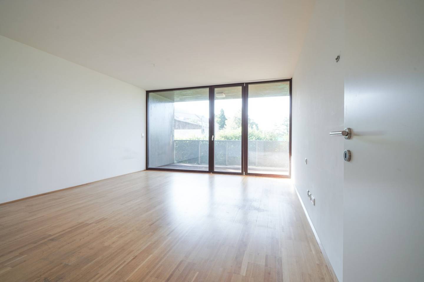 Assisted living in Ernsthofen comfortable studio apartment on the ground floor with lovely loggia