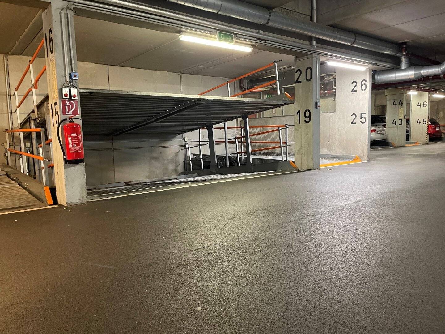 Tiefgaragenplatz kaufen - direkt neben dem Trillerpark