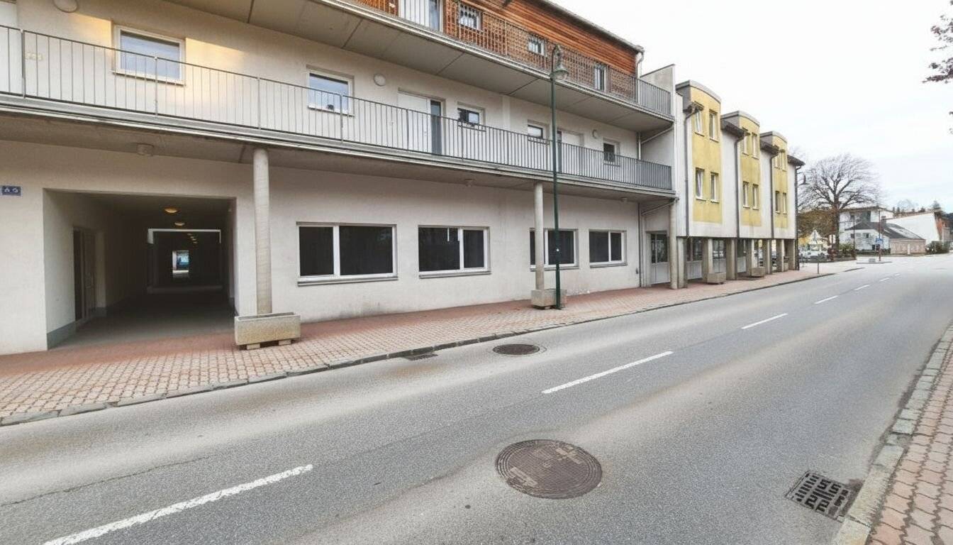 Zentral gelegenes Geschäftslokal im Edelrohbau in Hofstetten – PROVISIONSFREI