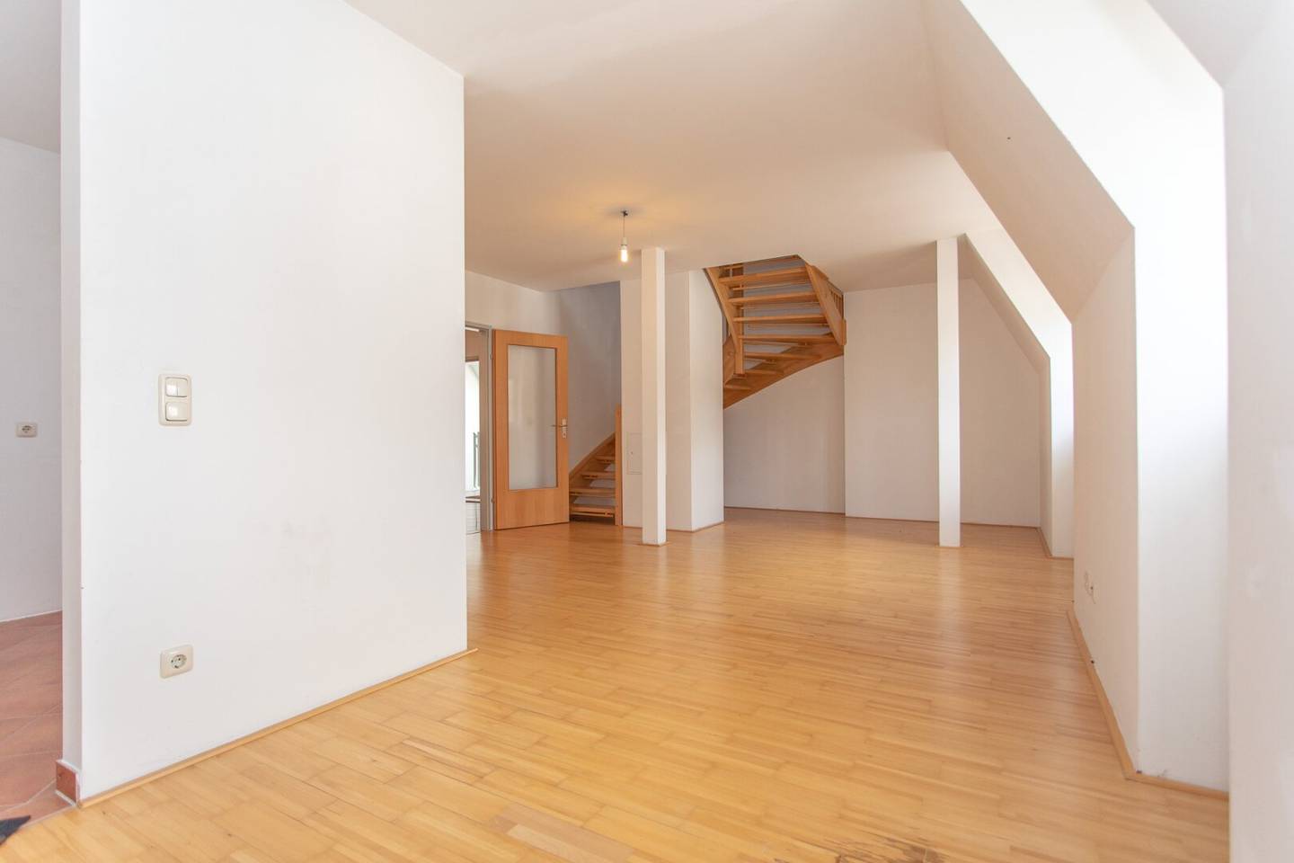 Modern Living in Gresten three room Maisonette apartment with gallery character