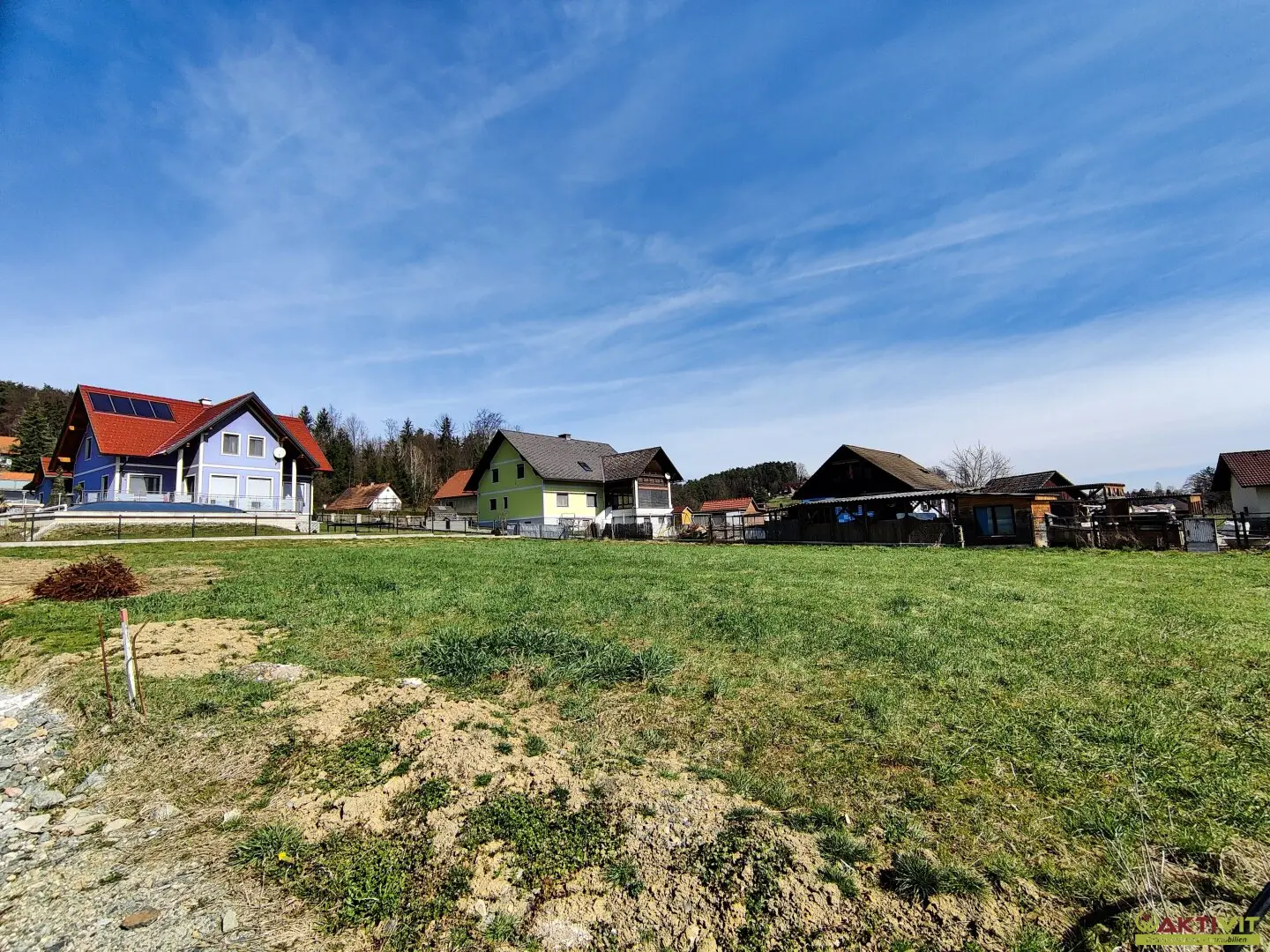 Building land for up to about 290 m² of living space. Ideal for families. Quiet residential location in rural idyll near Eibiswald