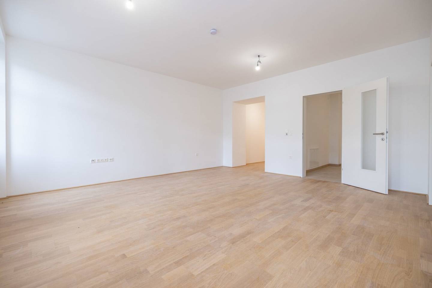 Wiener Neustadt: Spacious 2 room apartment on the ground floor assisted living possible