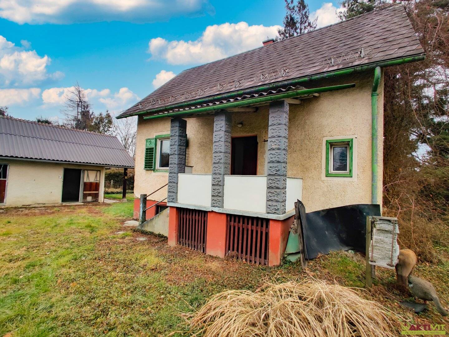 Großes Potential zentral in Gratwein. - Bis zu ca. 300 m² Nutzfläche möglich. - Chance für As-Sanierung.