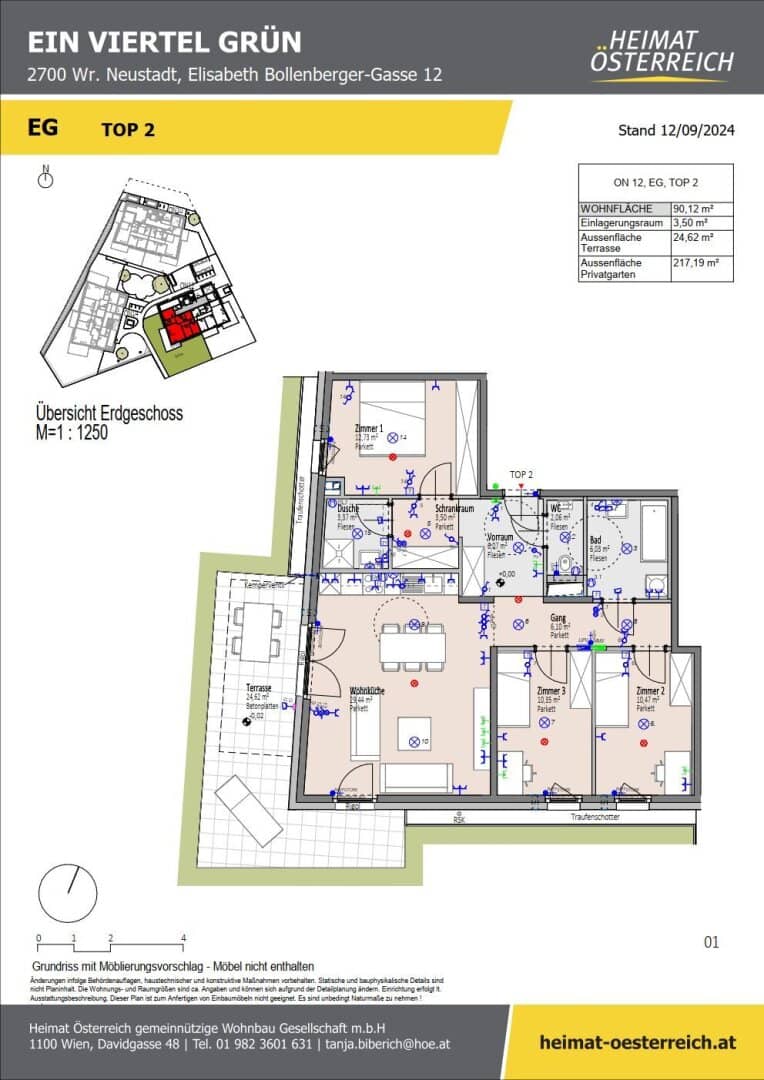 First occupancy ein viertel grün in Wr. Neustadt Your new family home with garden? Note: The original German title includes a project name; the English translation preserves the project name and descriptive words as instructed, without embellishment.