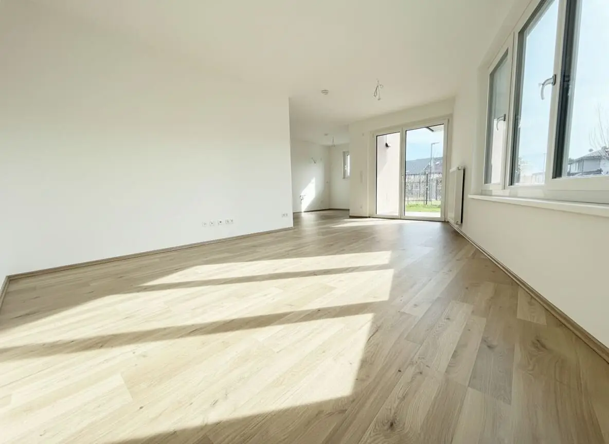 ERSTBEZUG "ein viertel grün" in Wr. Neustadt - schöne 2 Zimmerwohnung mit eigener Gartenoase