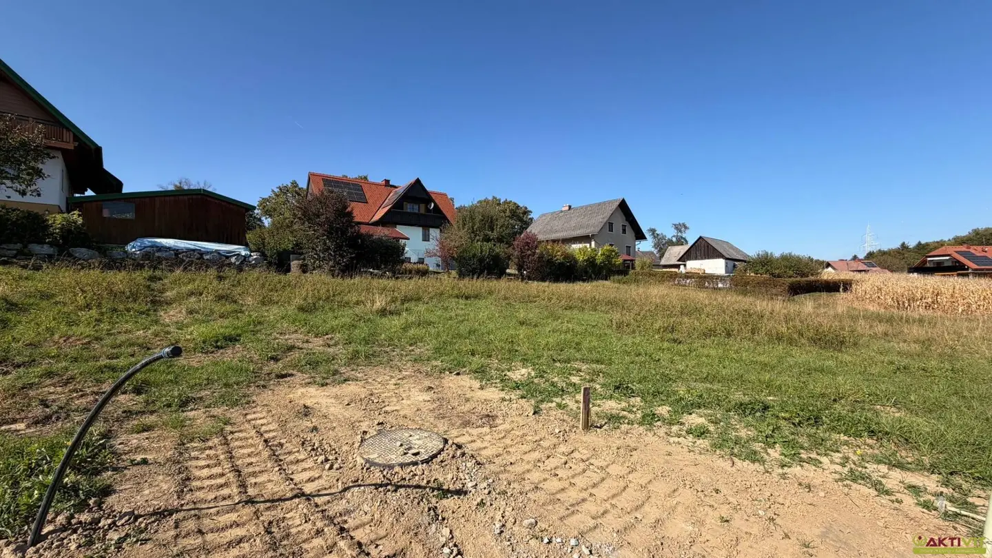20 Min. vor Graz. - Beliebte und naturnahe Lage bei Fernitz! - Genießen Sie die Ruhe mit Ausblick ins Grüne.