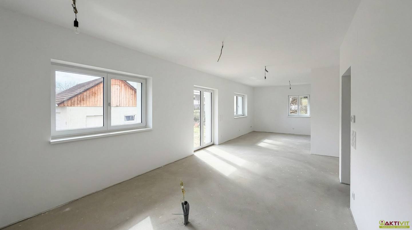 Neubau-Einfamilienhaus in Ilz - belagsfertig & nach eigenen Wünschen vollendbar