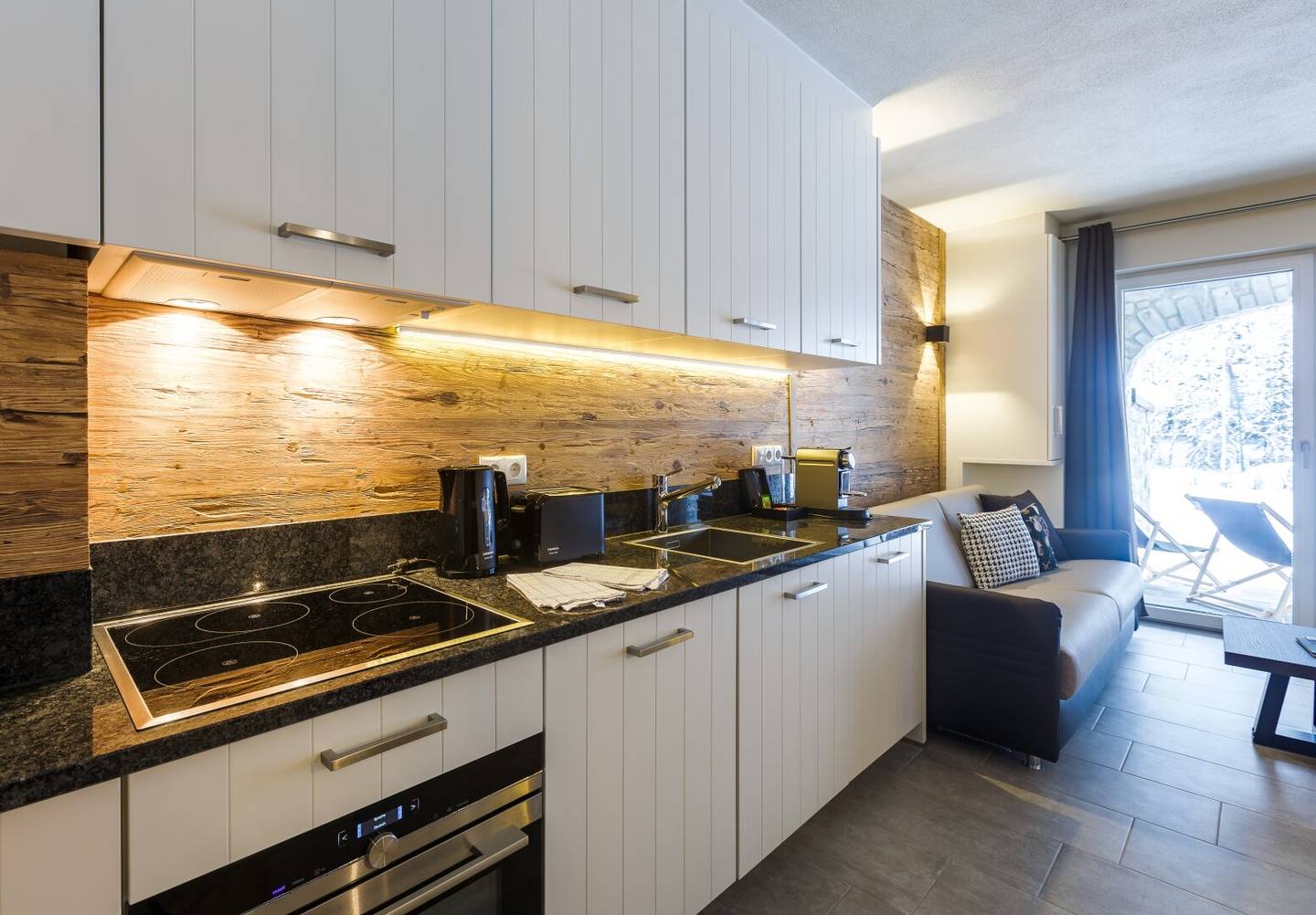 Avenida Mountain Lodges Saalbach | Top 002 mit Gartenfläche