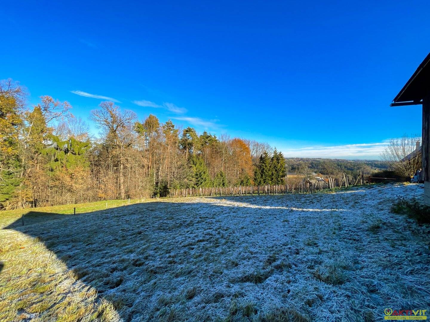 Ruhelage im Grünen: Baugrundstück im weststeirischen Kirchberg.