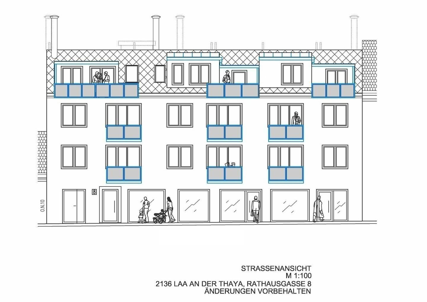 PROVISIONSFREI: Bewilligtes Bauträgerprojekt Laa an der Thaya (Zentrum)