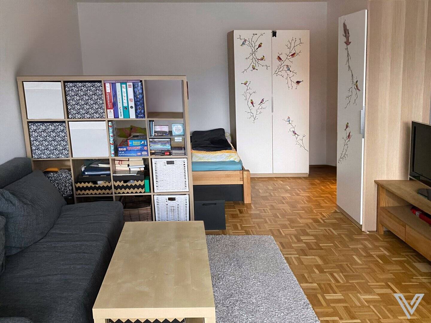 Top Location Salzburg South / Herrnau: 1-room apartment with loggia for sale