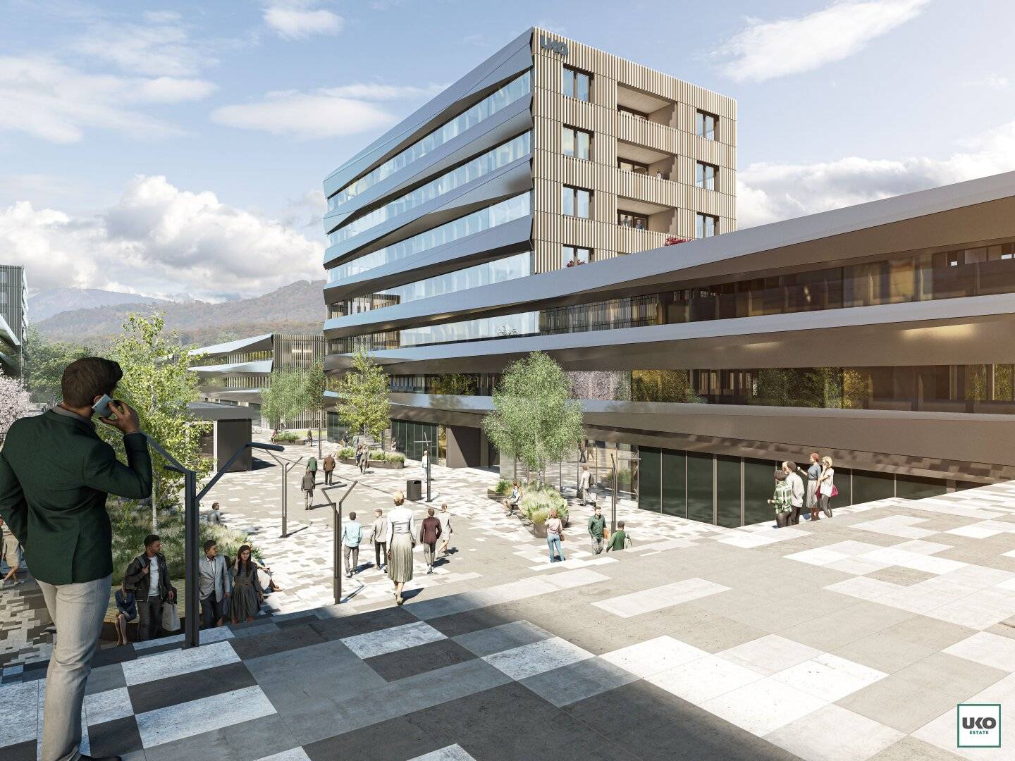 SHARED OFFICE im UKO Tower - Wissenspark Salzburg Urstein