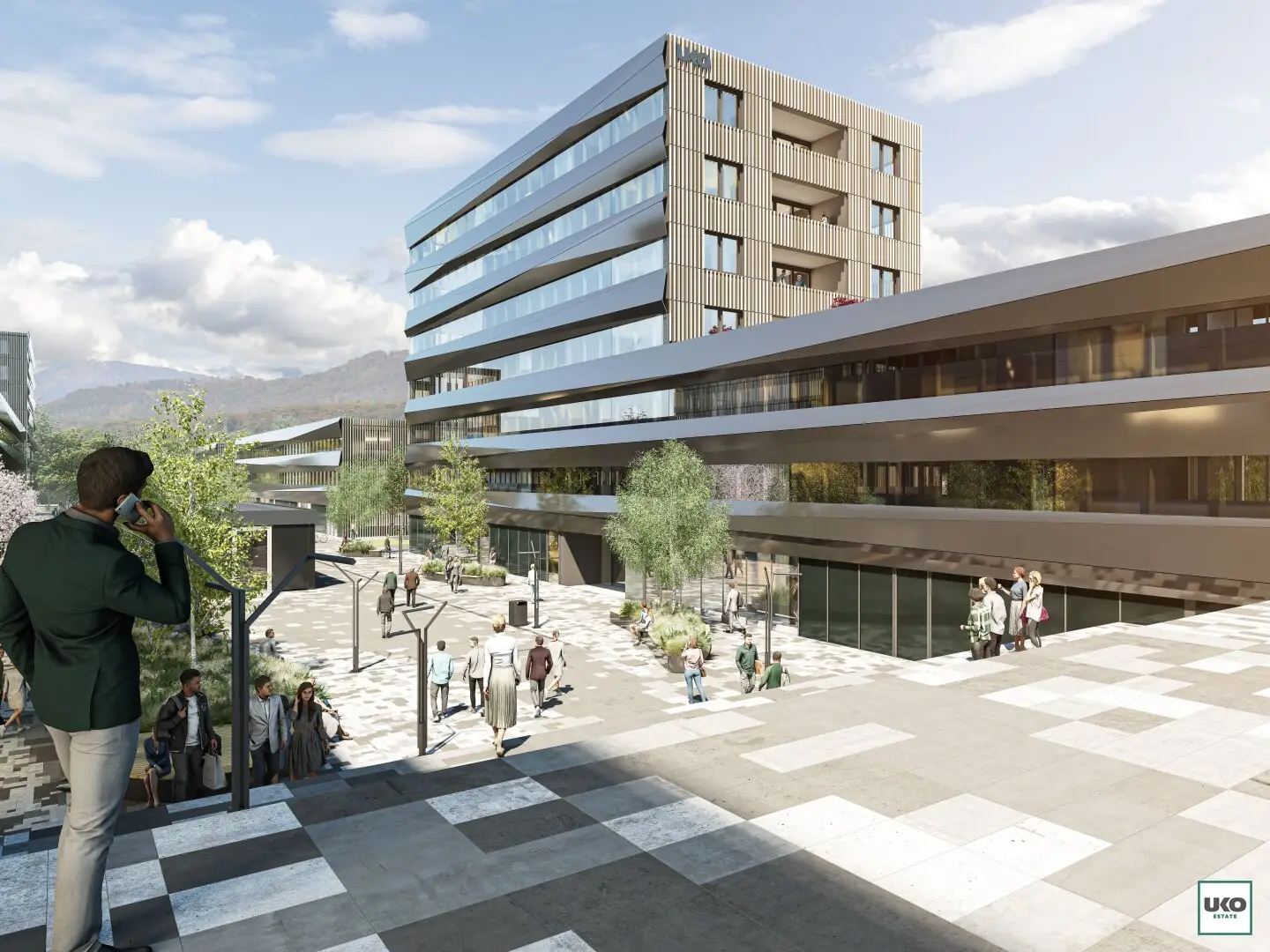 SHARED OFFICE im UKO Tower - Wissenspark Salzburg Urstein