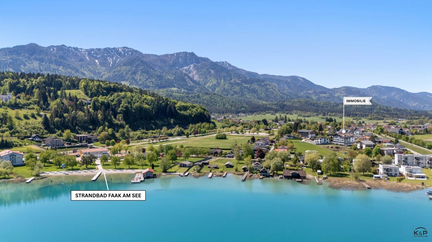 Schöner wohnen nahe dem türkisblauen Faaker See – charmante Gartenwohnung mit Hauscharakter