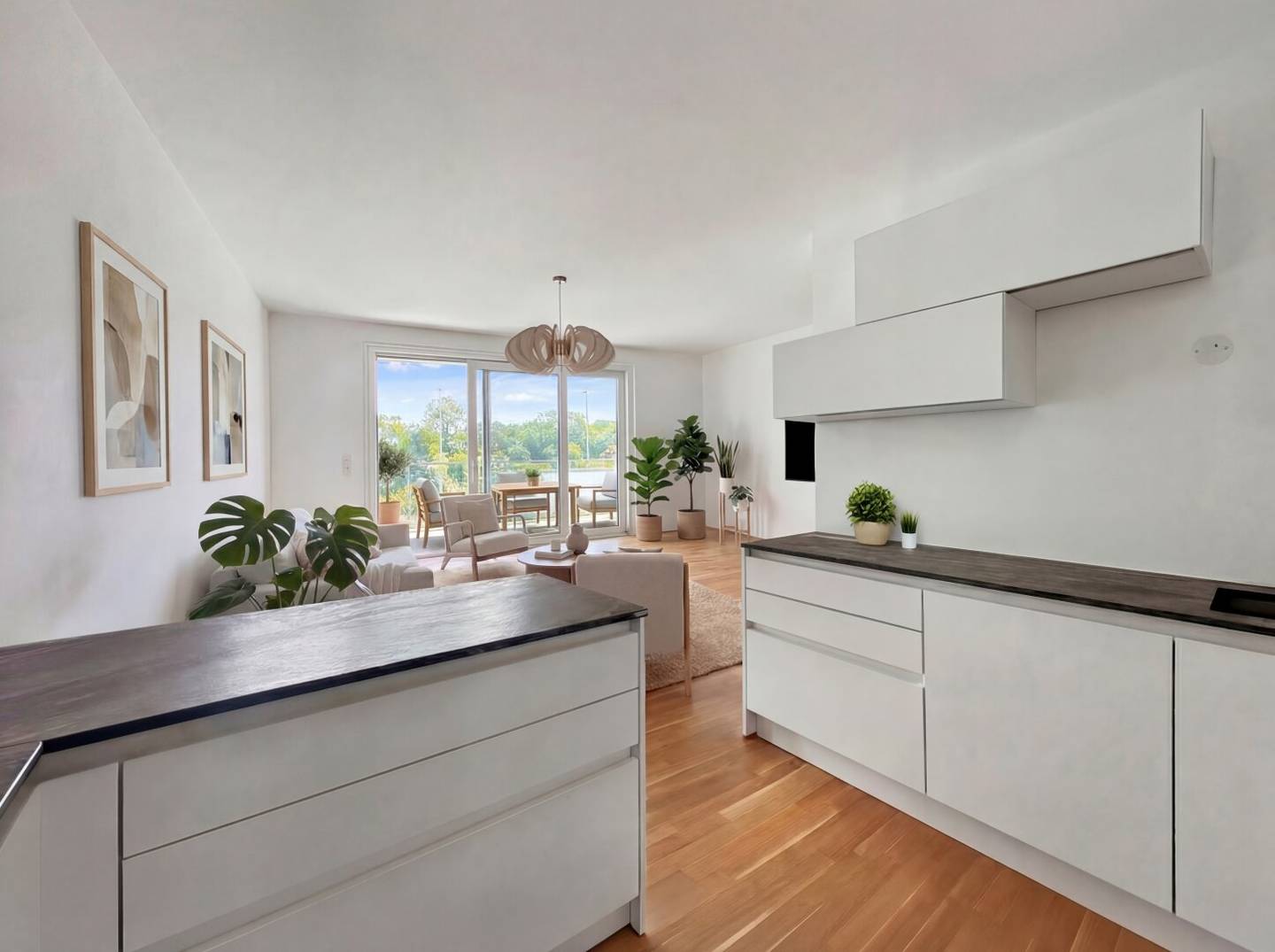 Luxury meets nature: high-quality apartment in a green tranquil location with pool and wellness