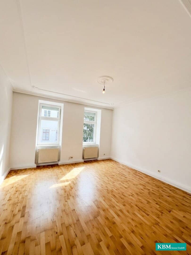 Charmante 3-Zimmer-Altbauwohnung mit Blick ins Grüne