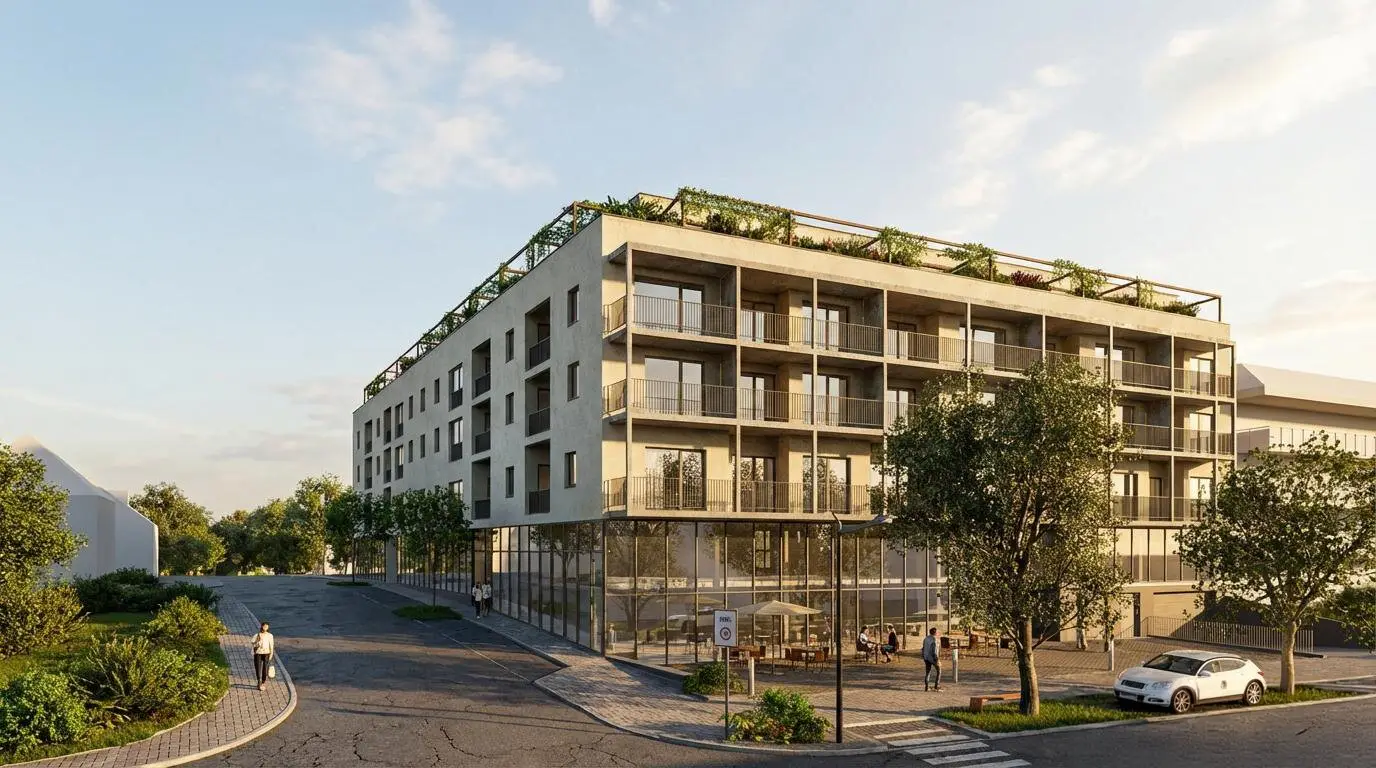 Wohnen am Michaeli Park Attractive commercial and office spaces in the heart of Leonding