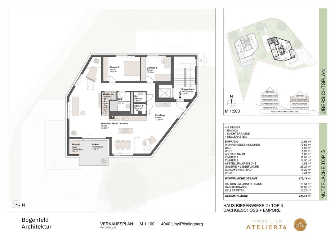 DAS KEIML am Auberg: Premium-Wohnen am Auberg - Exklusive Eigentumswohnungen über den Dächern von Linz!
