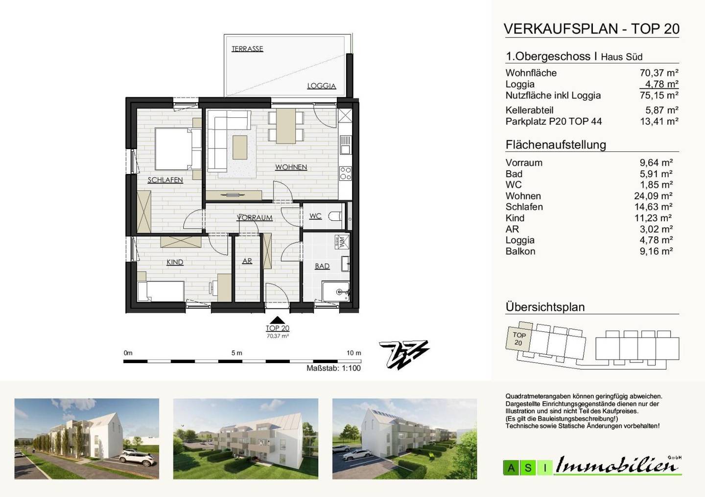 GRÜNE ALLEE GALLNEUKIRCHEN: 2 and 3 room Apartments, 55 to 70 m² New Build First Occupancy