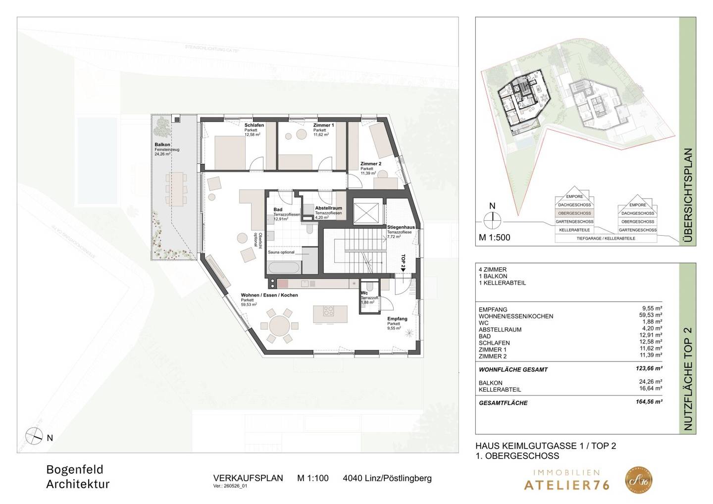 DAS KEIML am Auberg: Premium-Wohnen am Auberg - Exklusive Eigentumswohnungen über den Dächern von Linz!